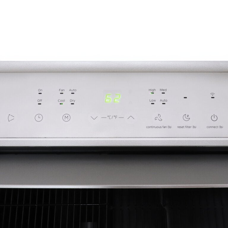 Whynter ARC-1050XPH 13500 BTU (ASHRAE) 10000 BTU (SACC) MultiCool Smart Wi-Fi enabled Portable Air Conditioner with Built-in Dehumidifier and Heating Function