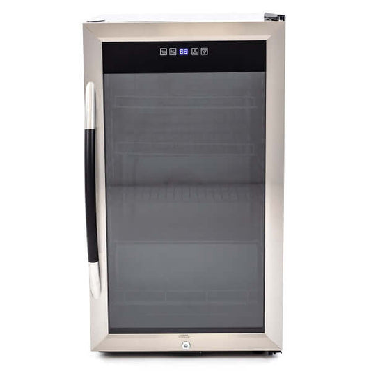 Avanti 108 Can Freestanding Beverage Center Cooler - front view with door closed