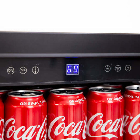 Avanti 126 Can Capacity Beverage Center - front top view