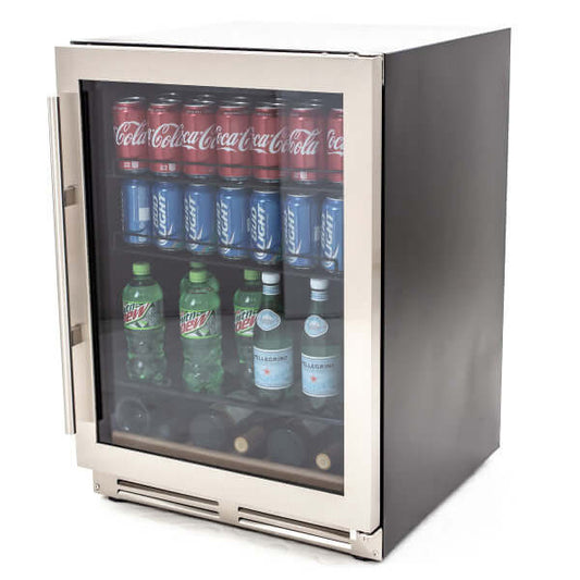 Avanti 126 Can Capacity Beverage Center - front view with door closed