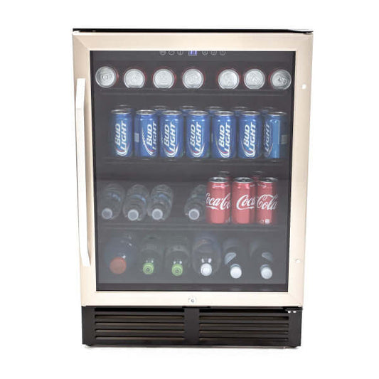 Avanti 130 Can Freestanding Beverage Center Cooler - front view