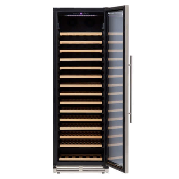 Avanti 165 Bottle Designer Series Single Zone Wine Cooler - front view with door open