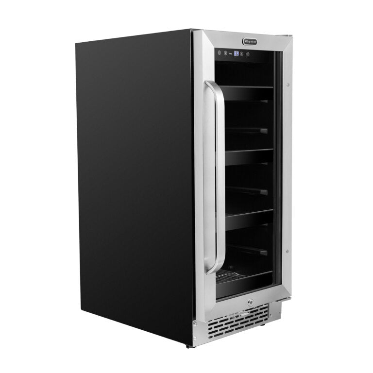 Whynter BBR-838SB 15″ Built-In 112 Can Undercounter Stainless Steel Beverage Refrigerator cooler with Reversible Door, Digital Control, Lock and Carbon Filter