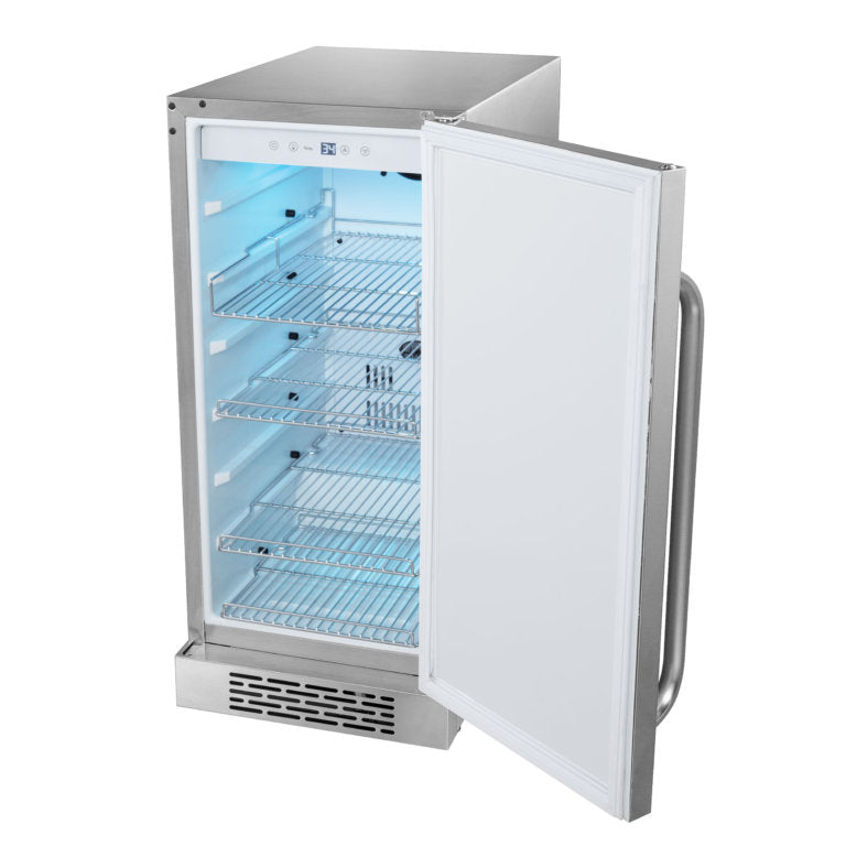 Whynter BOR-326FS 15″ Built-In Energy Star 3.0 cu. ft. Indoor/Outdoor Beverage Refrigerator Cooler Weather Proof in Stainless Steel