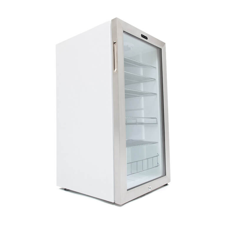 Whynter BR-128WS 17″ 127 Can Freestanding Beverage Refrigerator cooler with Lock Stainless Steel