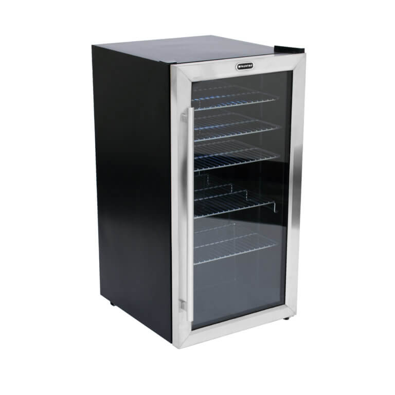 Whynter BR-130SB 17″ 127 Can Freestanding Beverage Refrigerator cooler Stainless Steel