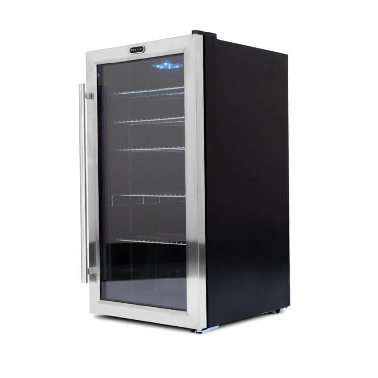 Whynter BR-130SB 17″ 127 Can Freestanding Beverage Refrigerator cooler Stainless Steel
