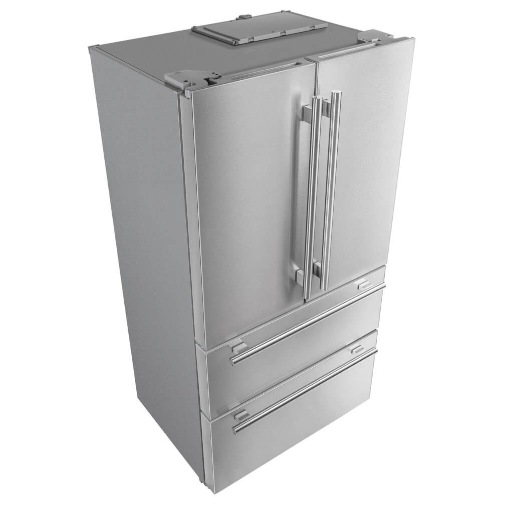 FORNO Alta Moena 36″ French Door 19.2 Cu.Ft. Stainless Steel Refrigerator