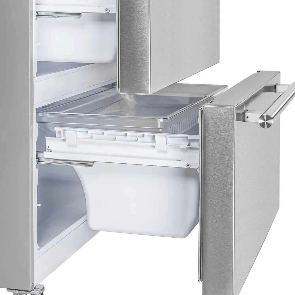 FORNO Alta Moena 36″ French Door 19.2 Cu.Ft. Stainless Steel Refrigerator