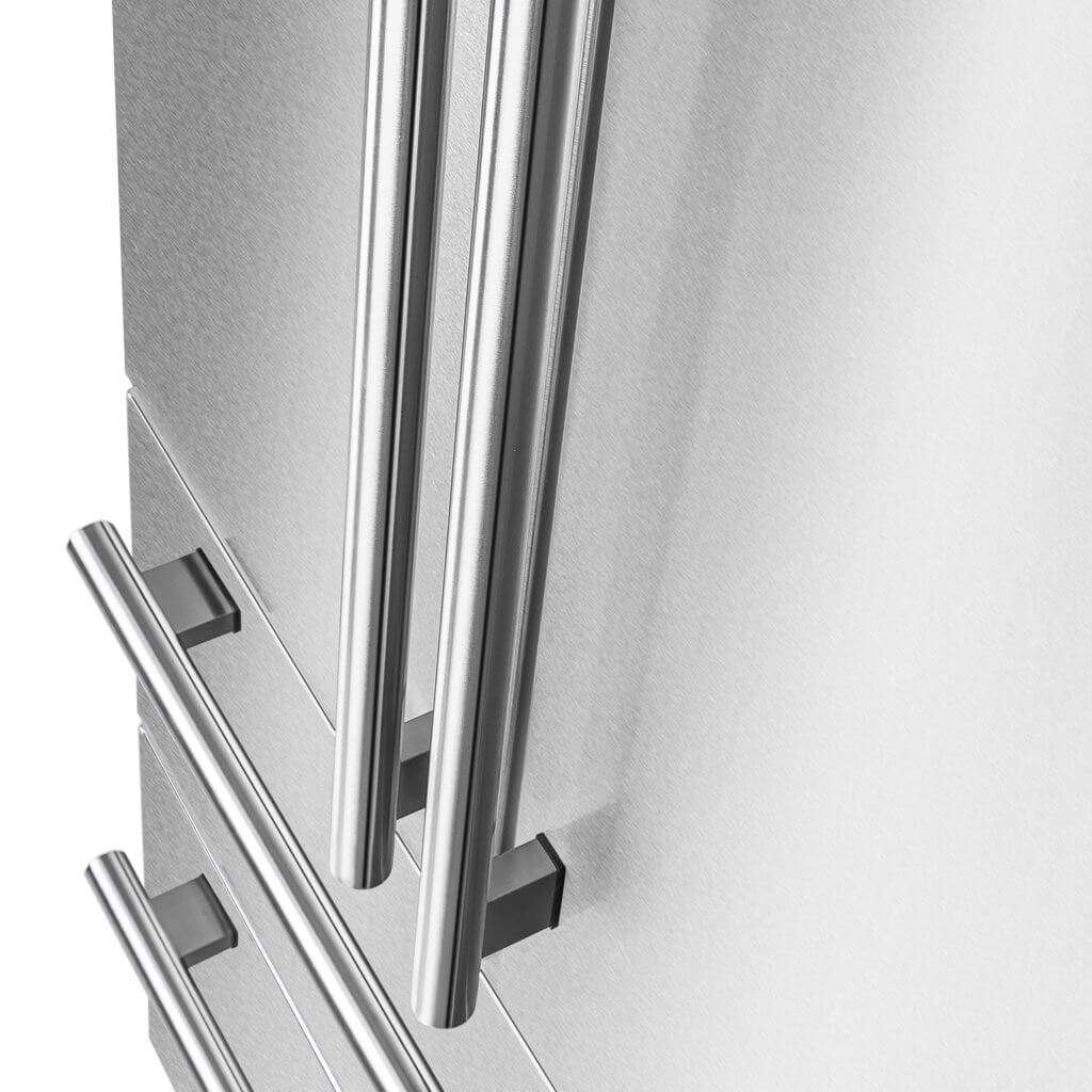 FORNO Alta Moena 36″ French Door 19.2 Cu.Ft. Stainless Steel Refrigerator