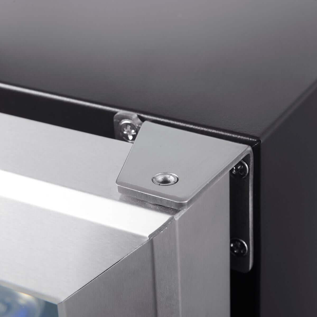 Kings Bottle 36" Dual Zone Beer & Wine Cooler Combination with Low-E Glass Door & Stainless Steel Trim