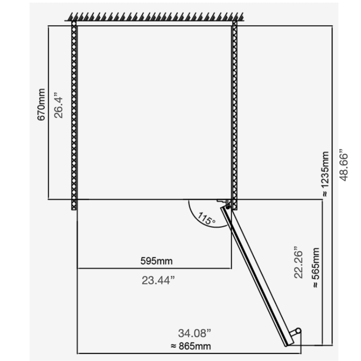 Kings Bottle Single Zone Upright Steak Ager Refrigerator Glass Door with Stainless Steel Frame