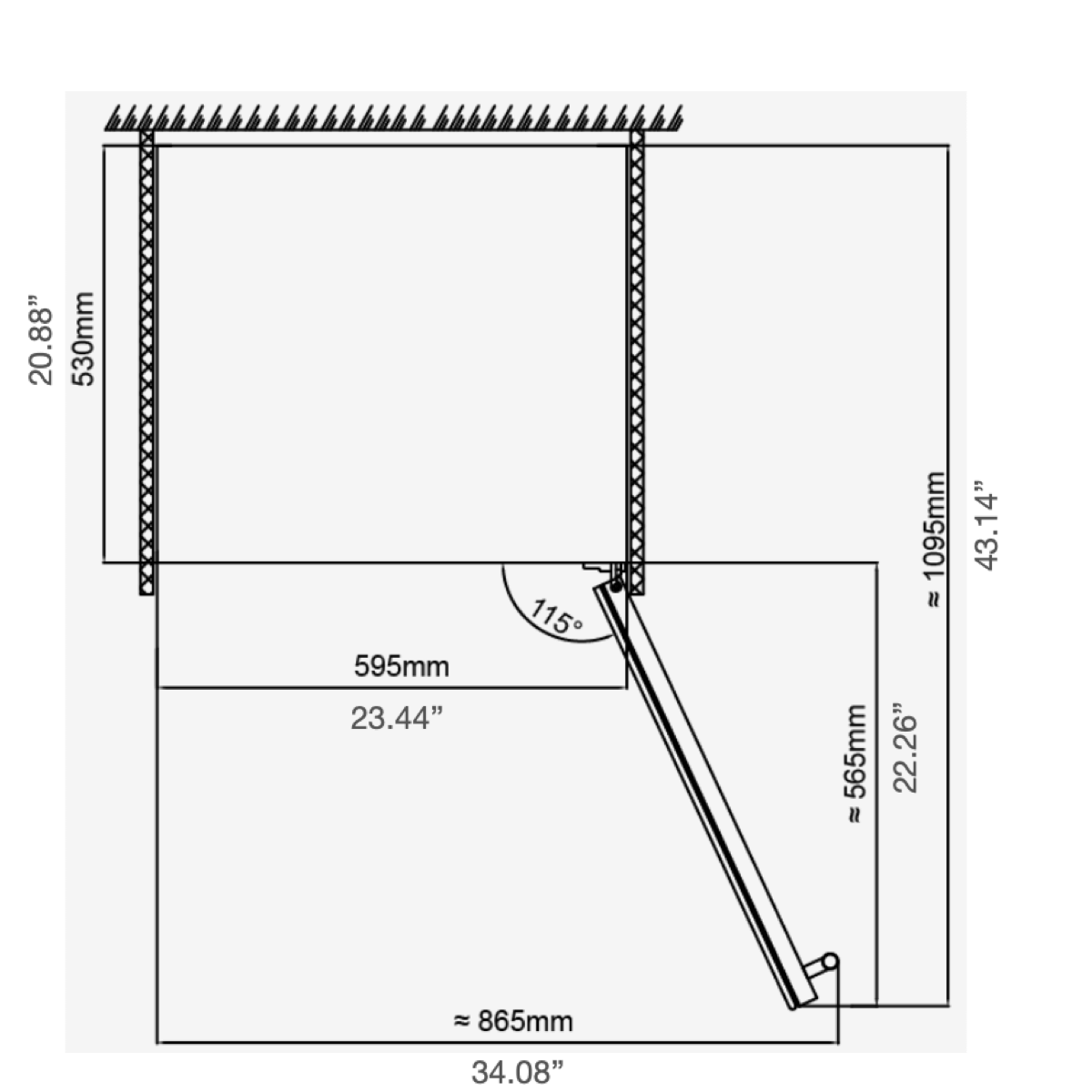 Kings Bottle 24" Single Zone Steak Ager Refrigerator Glass Door