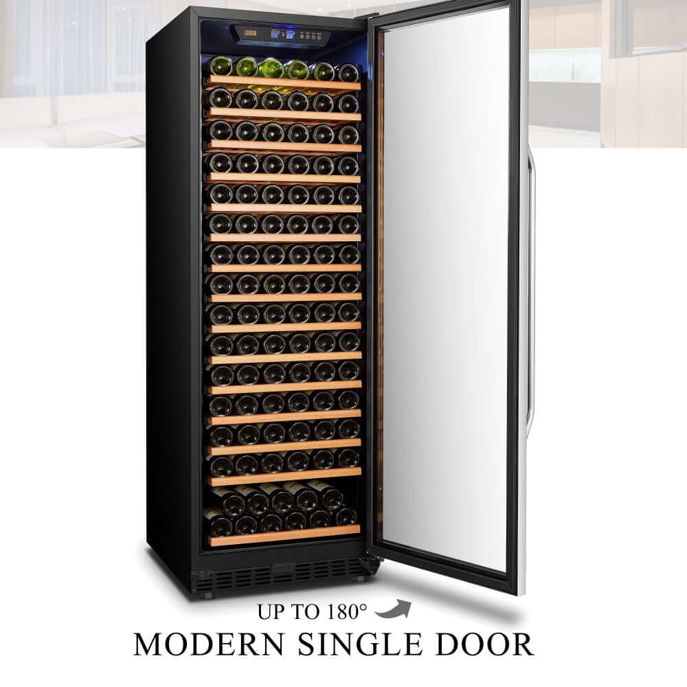 Lanbo 171 Bottle Single Zone Wine Cooler