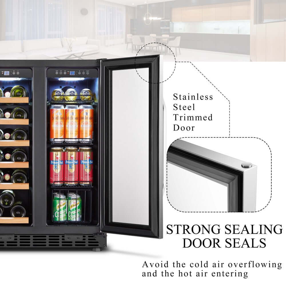 Lanbo 24 Inch Wine And Beverage Cooler