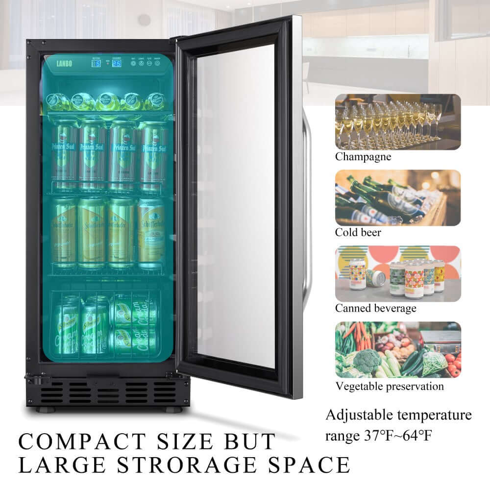 Lanbo 70 Cans Beverage Refrigerator