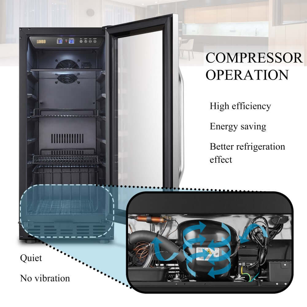 Lanbo 70 Cans Beverage Refrigerator