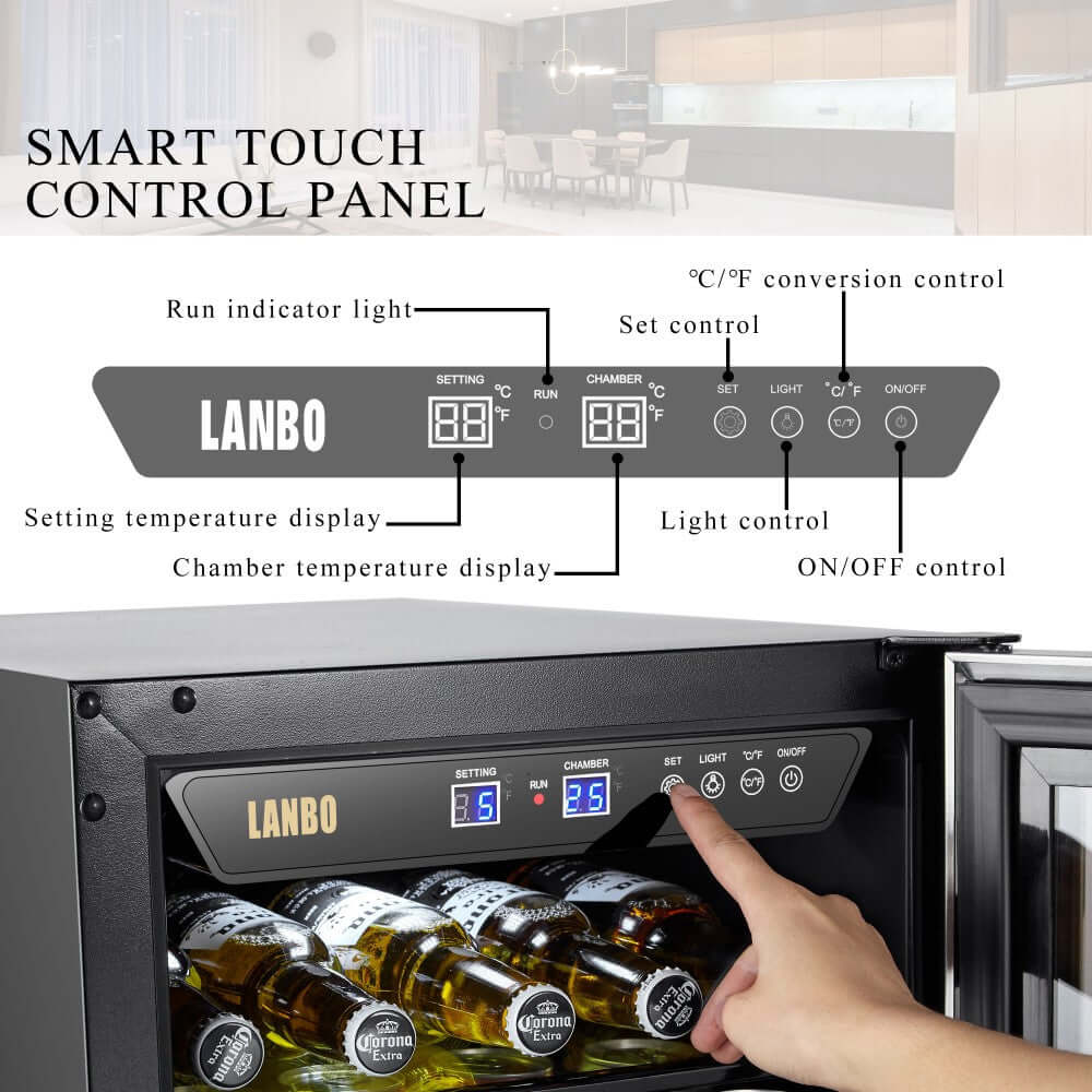 Lanbo 70 Cans Beverage Refrigerator