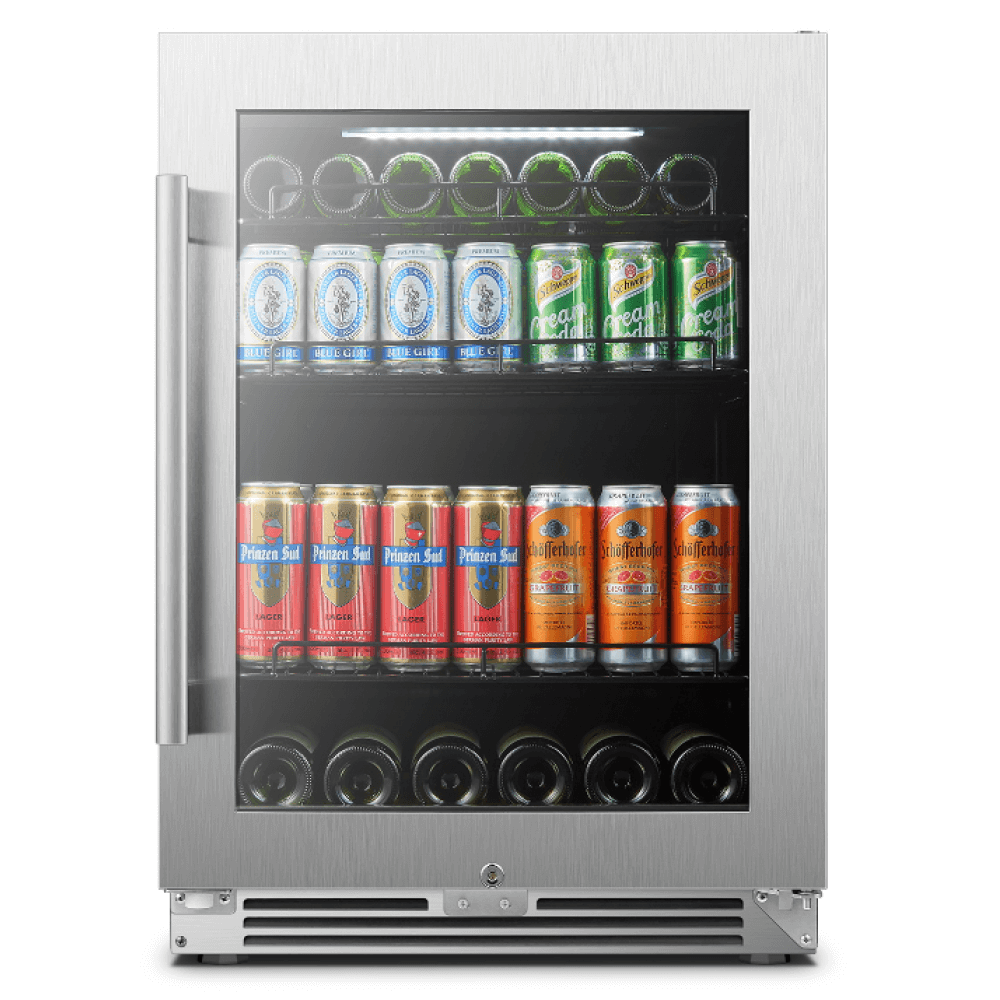 LanboPro 118 Cans Single Zone Beverage Refrigerator