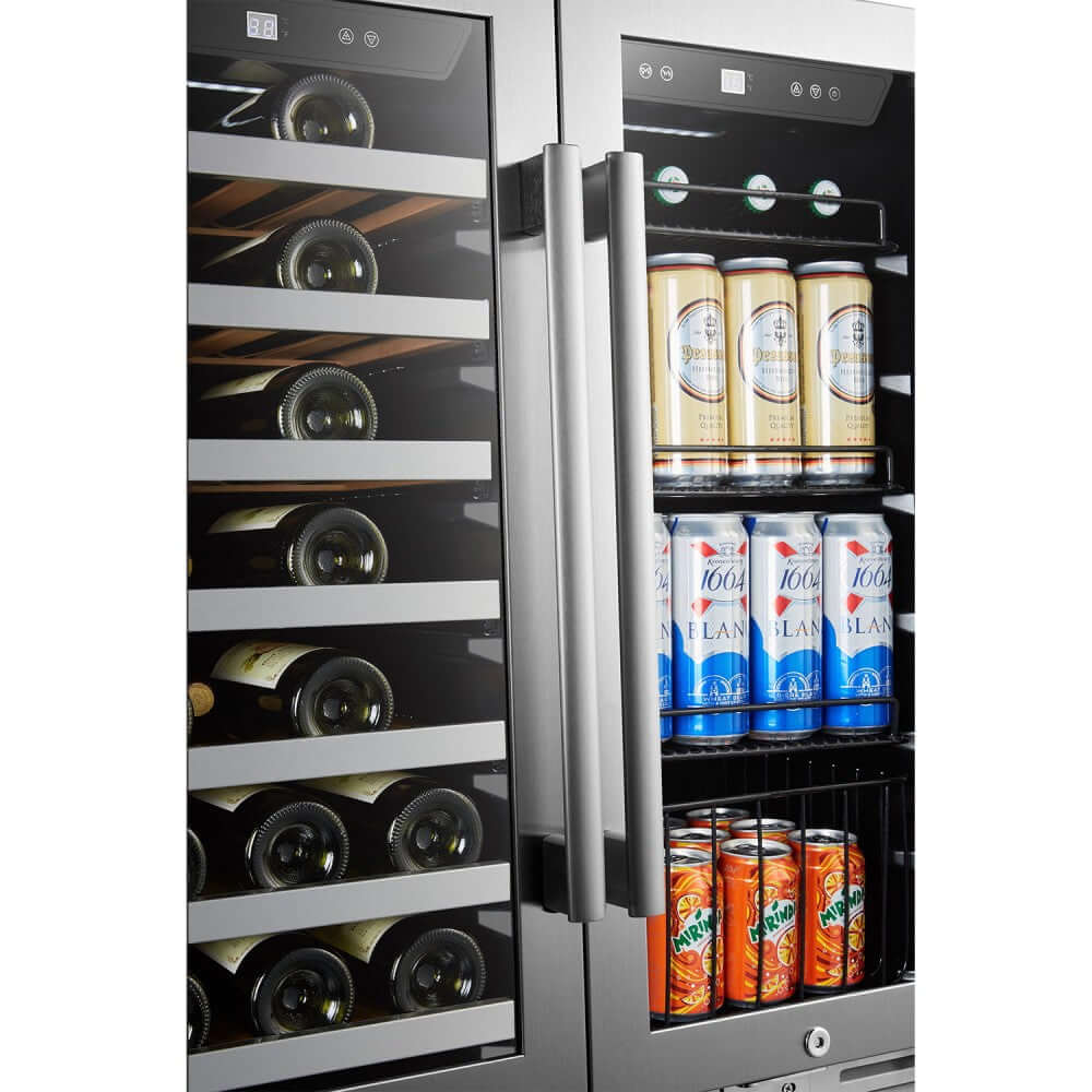 LanboPro 30" Double-Door Wine And Beverage Cooler