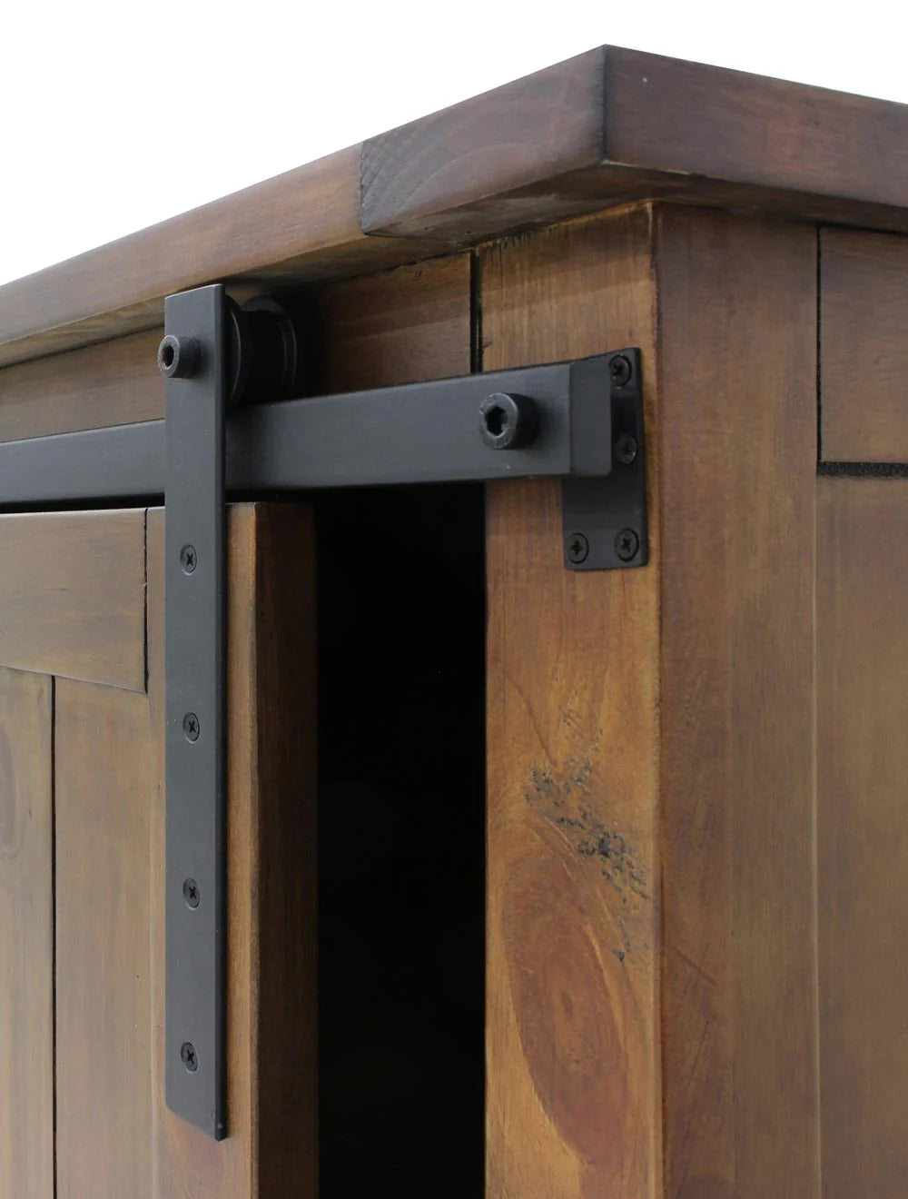 Vinotemp Rustic Wood Wine Cellar Credenza