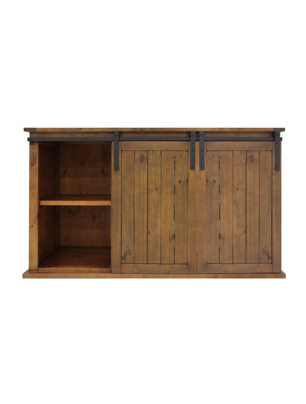 Vinotemp Rustic Wood Wine Cellar Credenza