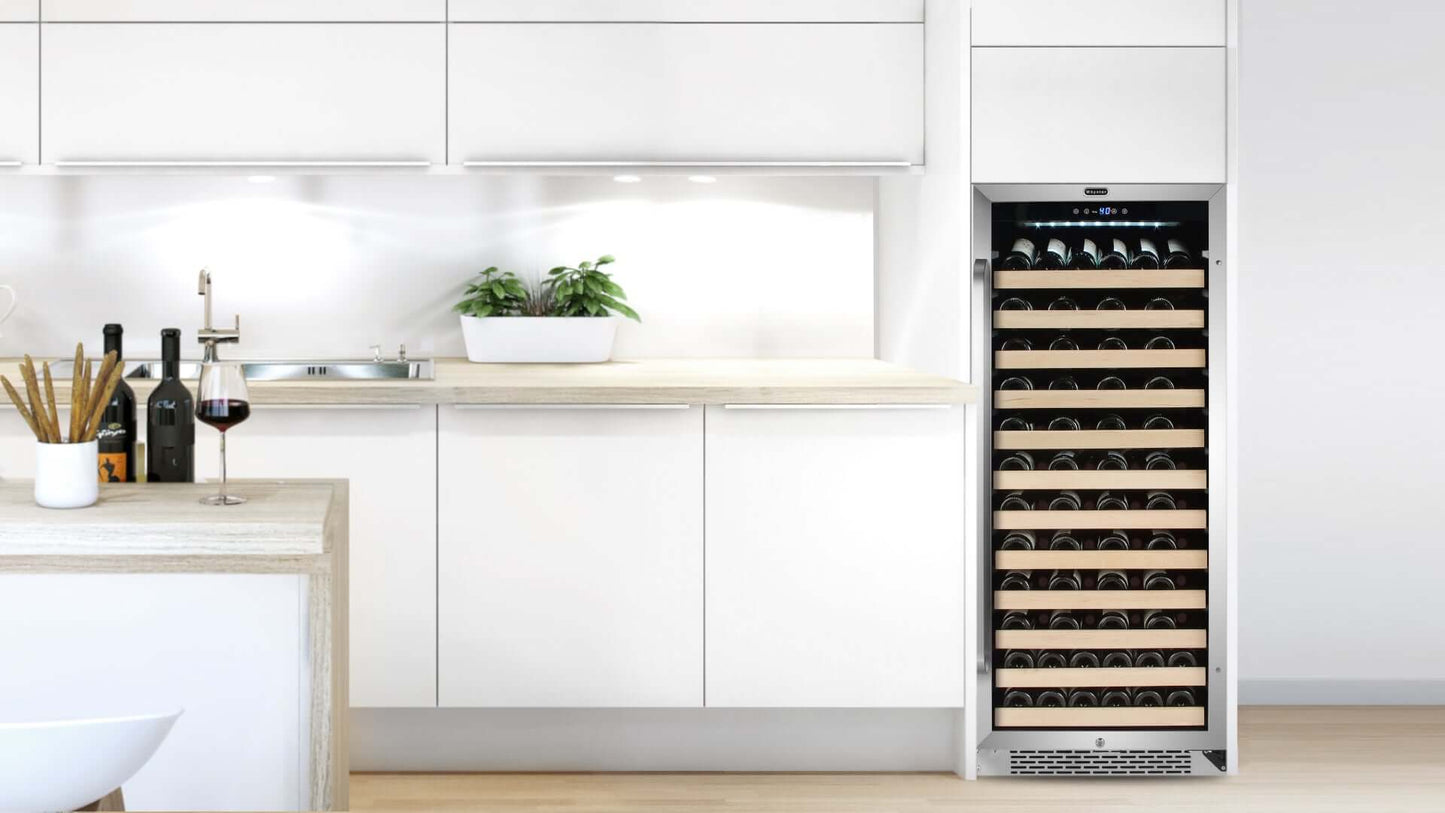 Buy a Whynter 100 Bottle Built-in Stainless Steel Compressor Wine Refrigerator by Chilled Beverage