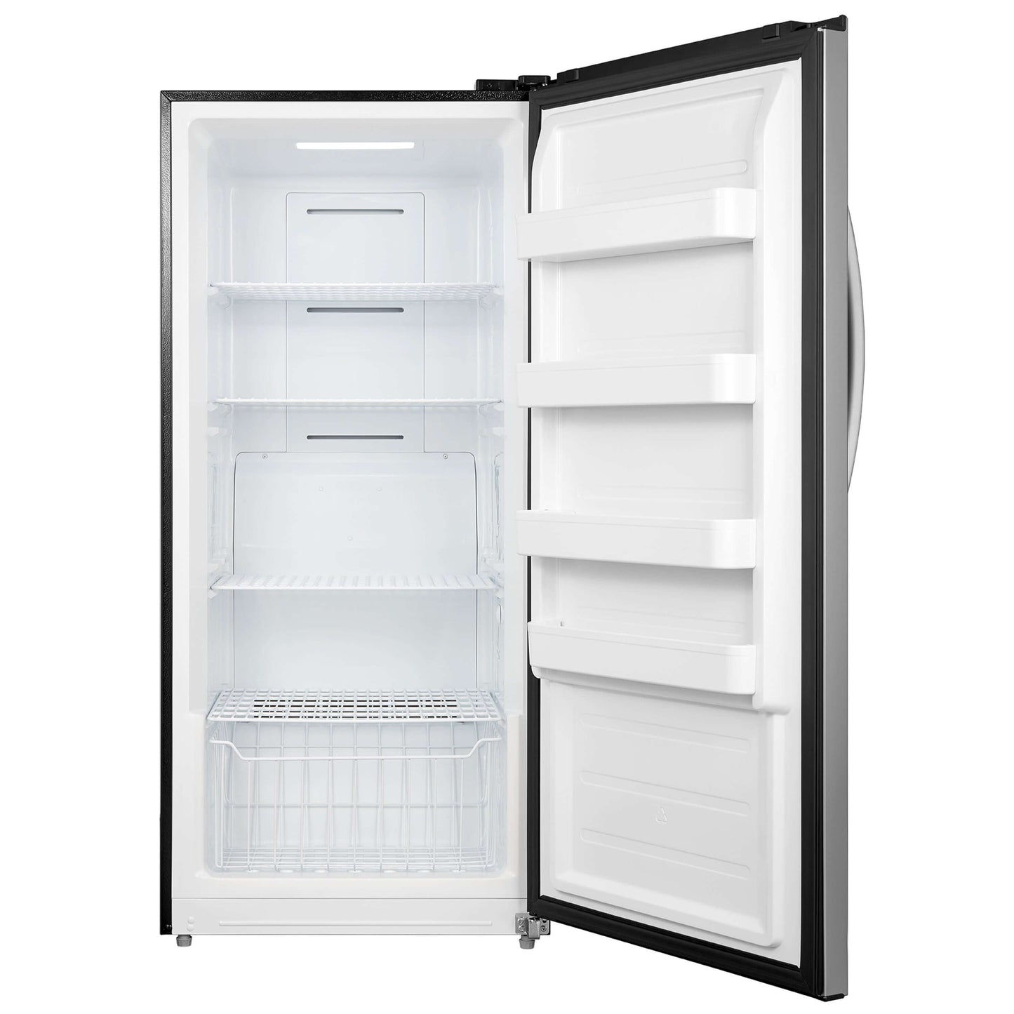 Whynter 13.8 cu.ft. Energy Star Digital Upright Convertible Deep Freezer / Refrigerator - Stainless Steel