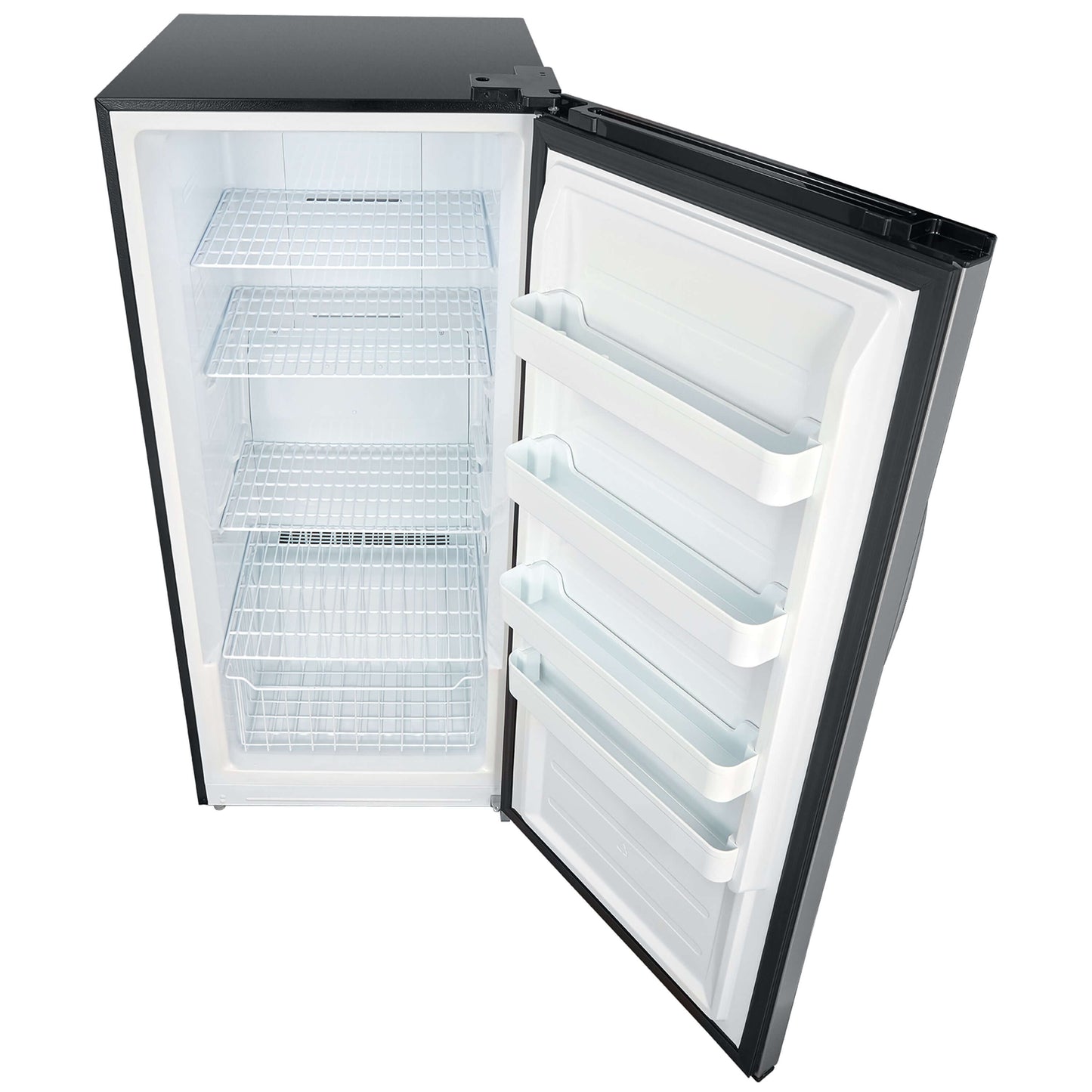 Whynter 13.8 cu.ft. Energy Star Digital Upright Convertible Deep Freezer / Refrigerator - Stainless Steel