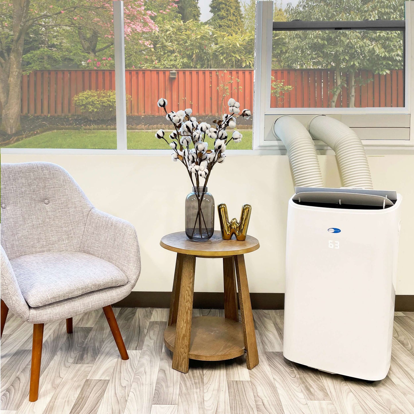 Buy a Whynter 14,000 BTU 500 sq ft Dual Hose Portable Air Conditioner & Heater with HEPA Filter by Chilled Beverages