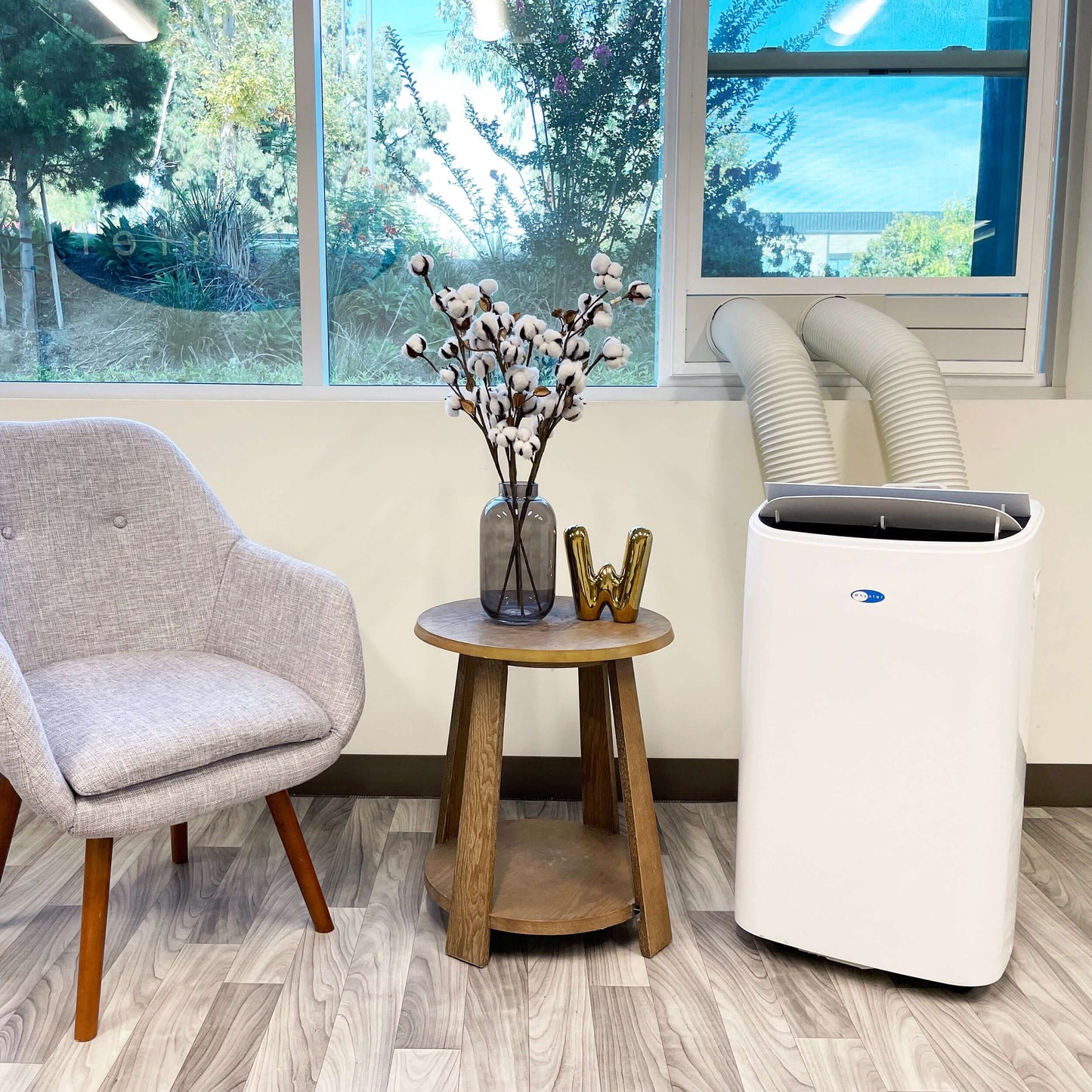 Buy a Whynter 14,000 BTU 500 sq ft Dual Hose Portable Air Conditioner with HEPA and Carbon Filter by Chilled Beverages