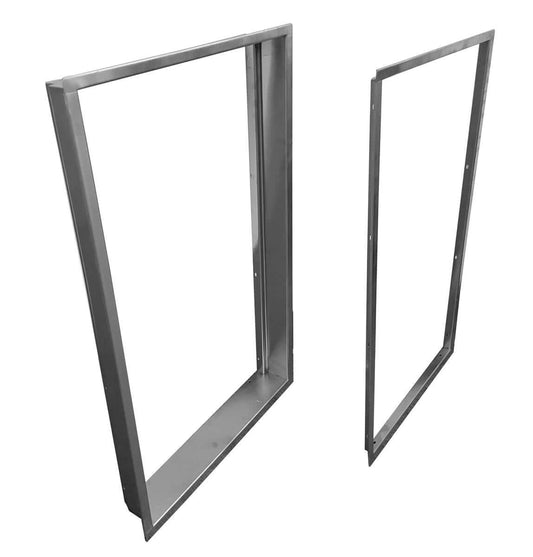 Whynter 14'' Marine Ice Maker Optional Flange Kit MIM-FK-14231 MIM-14231SS: Metal frame for seamless installation.