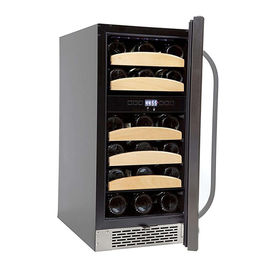Buy a Whynter 28 Bottle Dual Temperature Zone Built-In Wine Refrigerator by Chilled Beverages