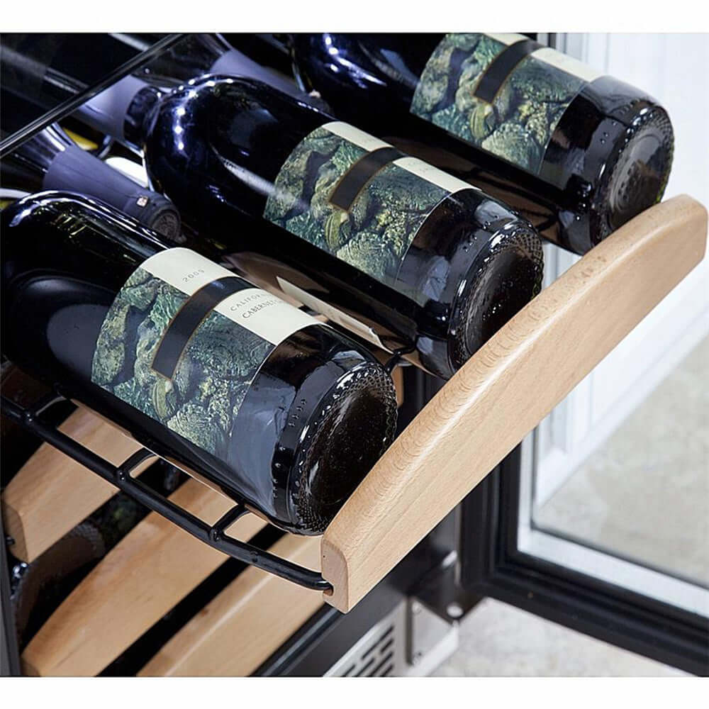 Buy a Whynter 28 Bottle Dual Temperature Zone Built-In Wine Refrigerator by Chilled Beverages
