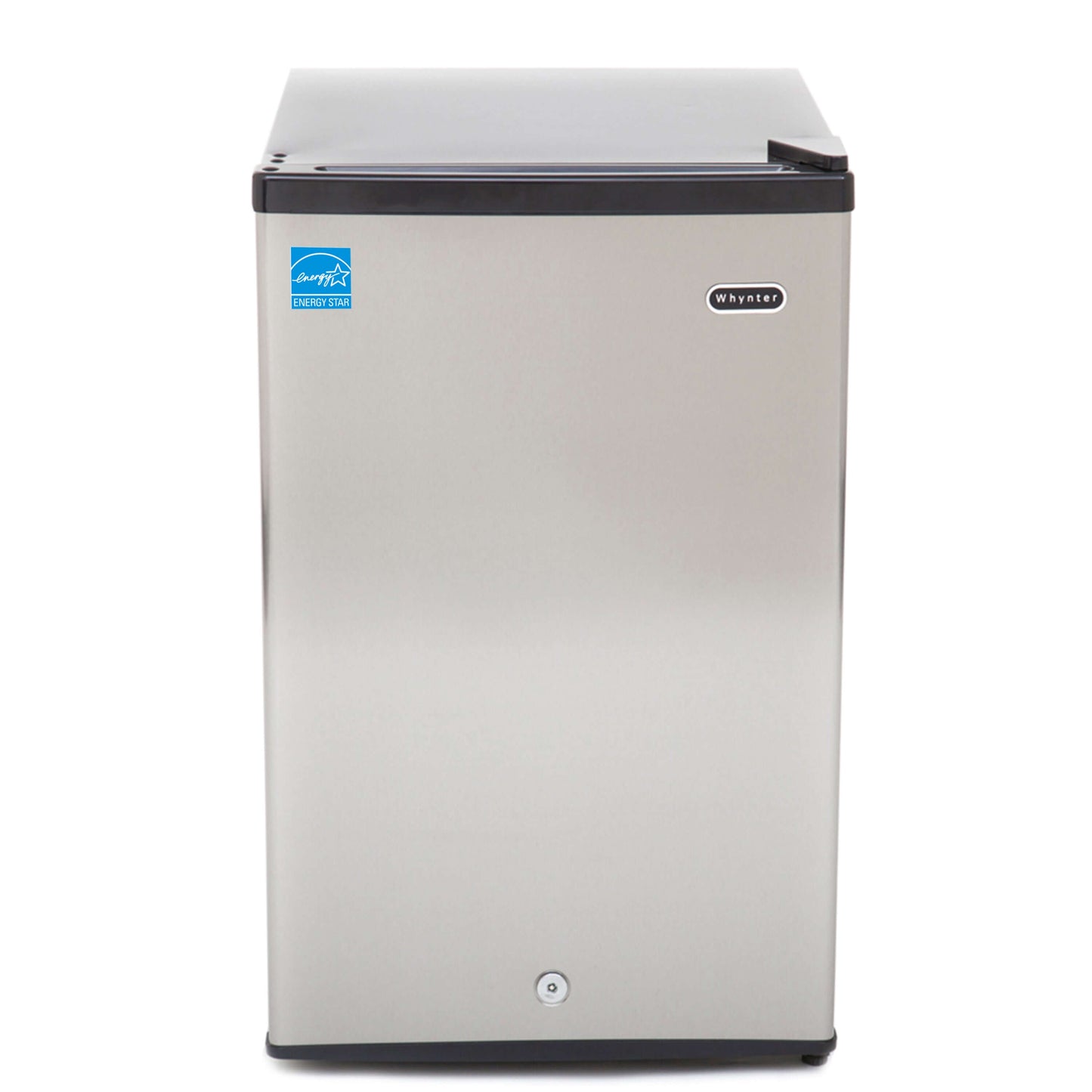 Whynter 3.0 cu. ft. Energy Star Upright Freezer with Lock - Stainless Steel