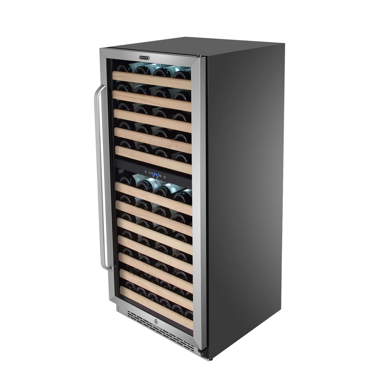 Buy a Whynter 92 Bottle Built-in Stainless Steel Dual Zone Compressor Wine Refrigerator by Chilled Beverages