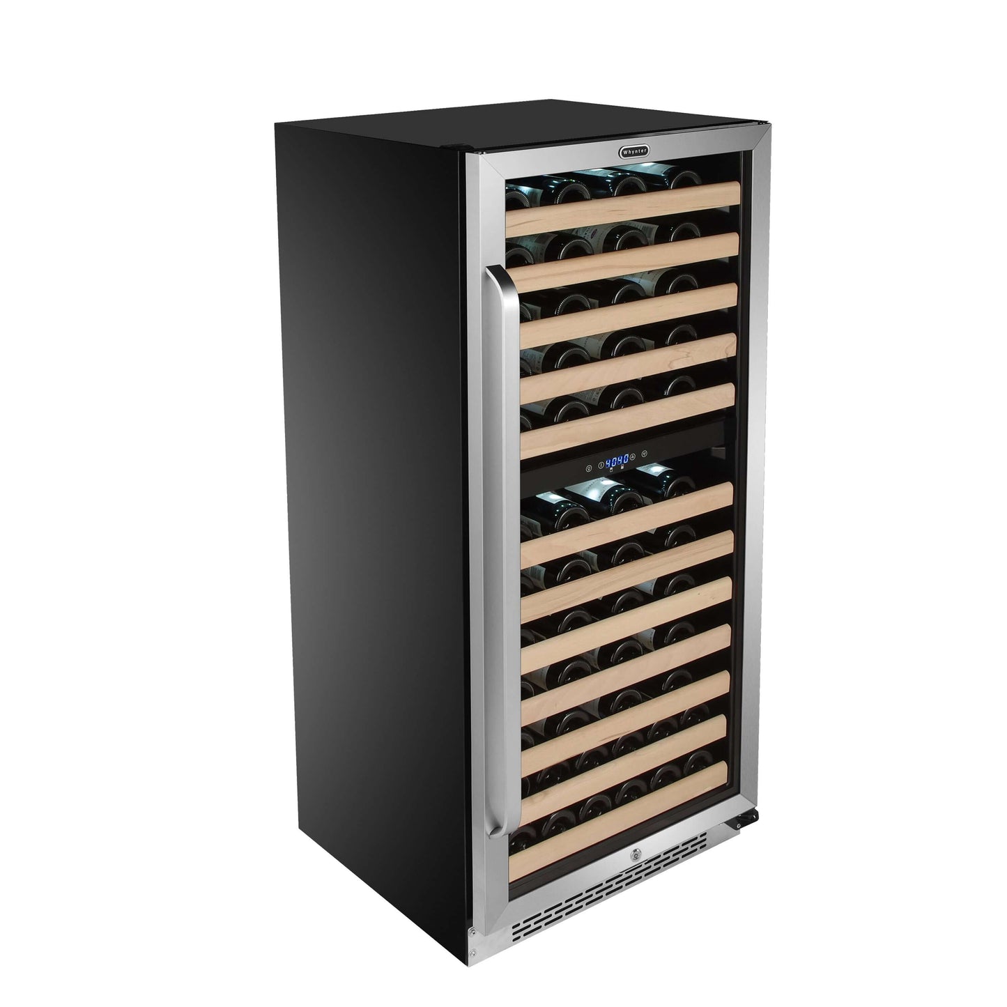 Buy a Whynter 92 Bottle Built-in Stainless Steel Dual Zone Compressor Wine Refrigerator by Chilled Beverages