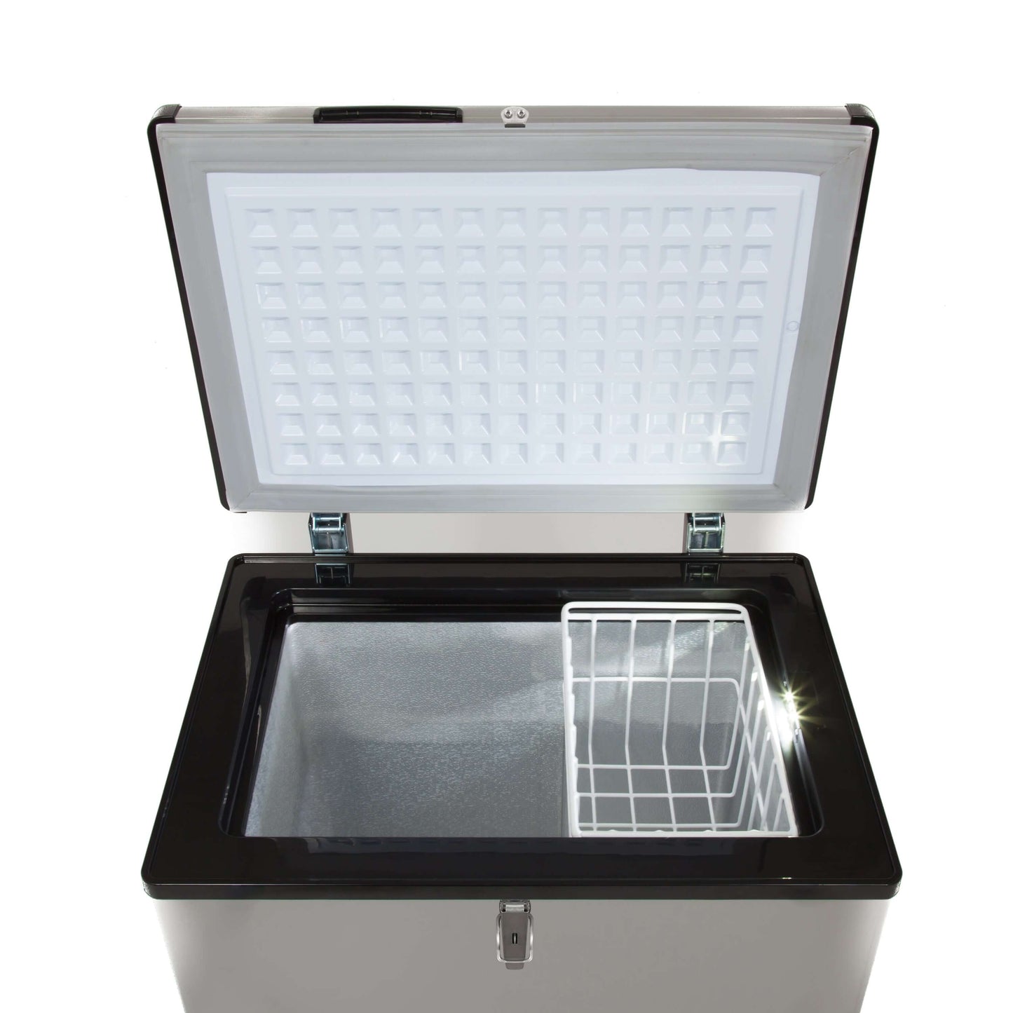 Buy a Whynter 95 Quart Portable Wheeled Freezer with Door Alert and 12v Option by Chilled Beverages