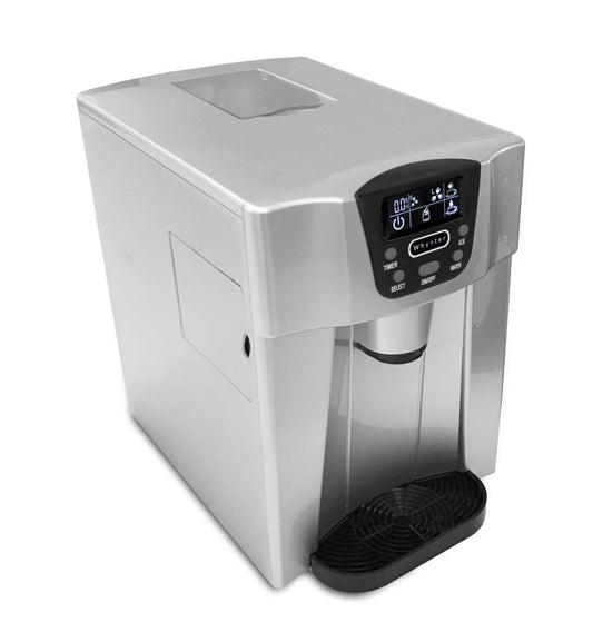 Buy a Whynter 95 Quarts Countertop Direct Connection Ice Maker and Water Dispenser - Silver by Chilled Beverages