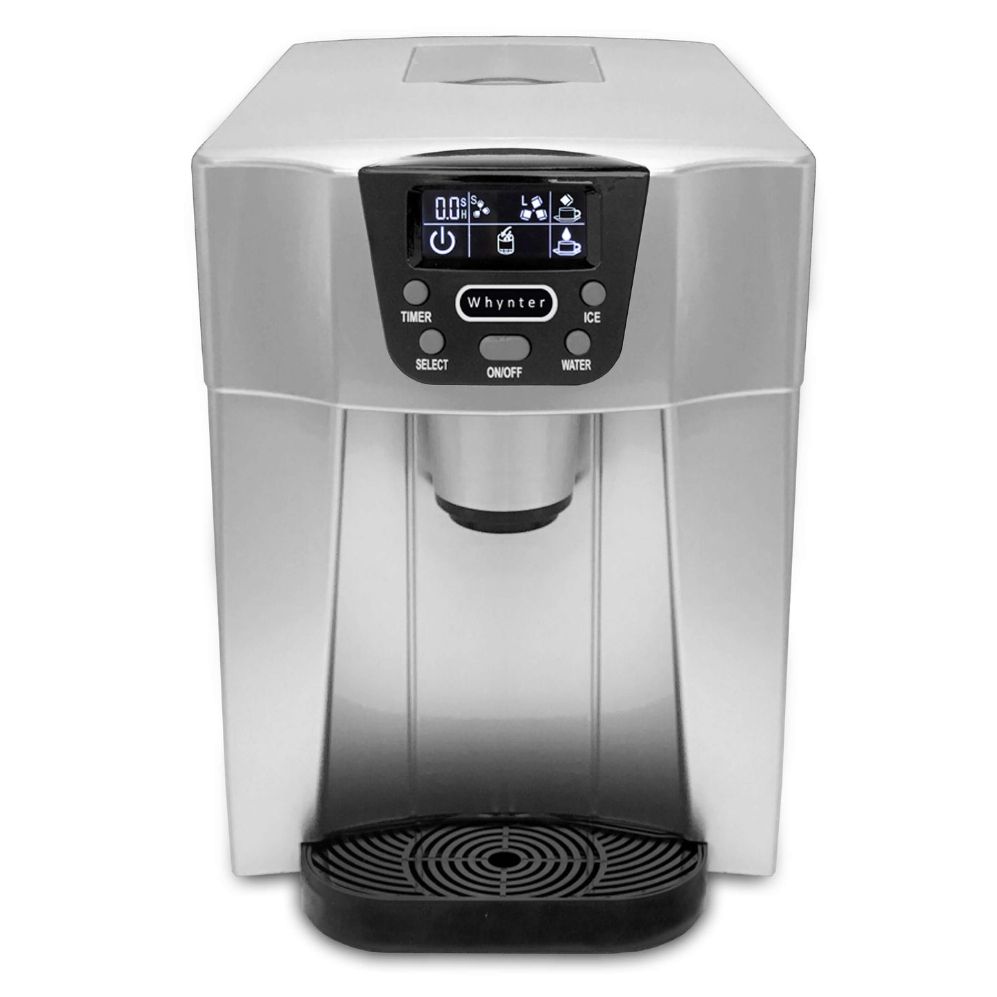 Buy a Whynter 95 Quarts Countertop Direct Connection Ice Maker and Water Dispenser - Silver by Chilled Beverages