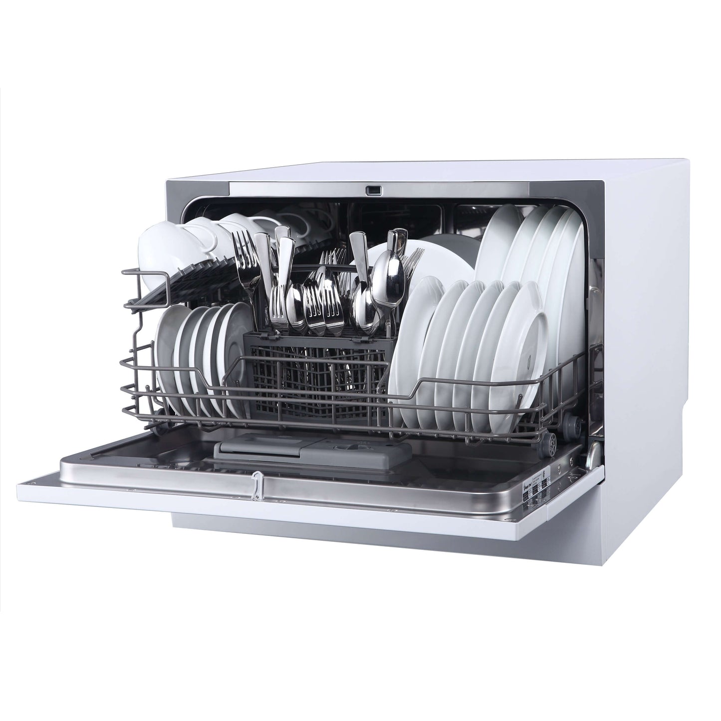 Whynter Countertop Portable Dishwasher 6 place setting LED Energy Star - White