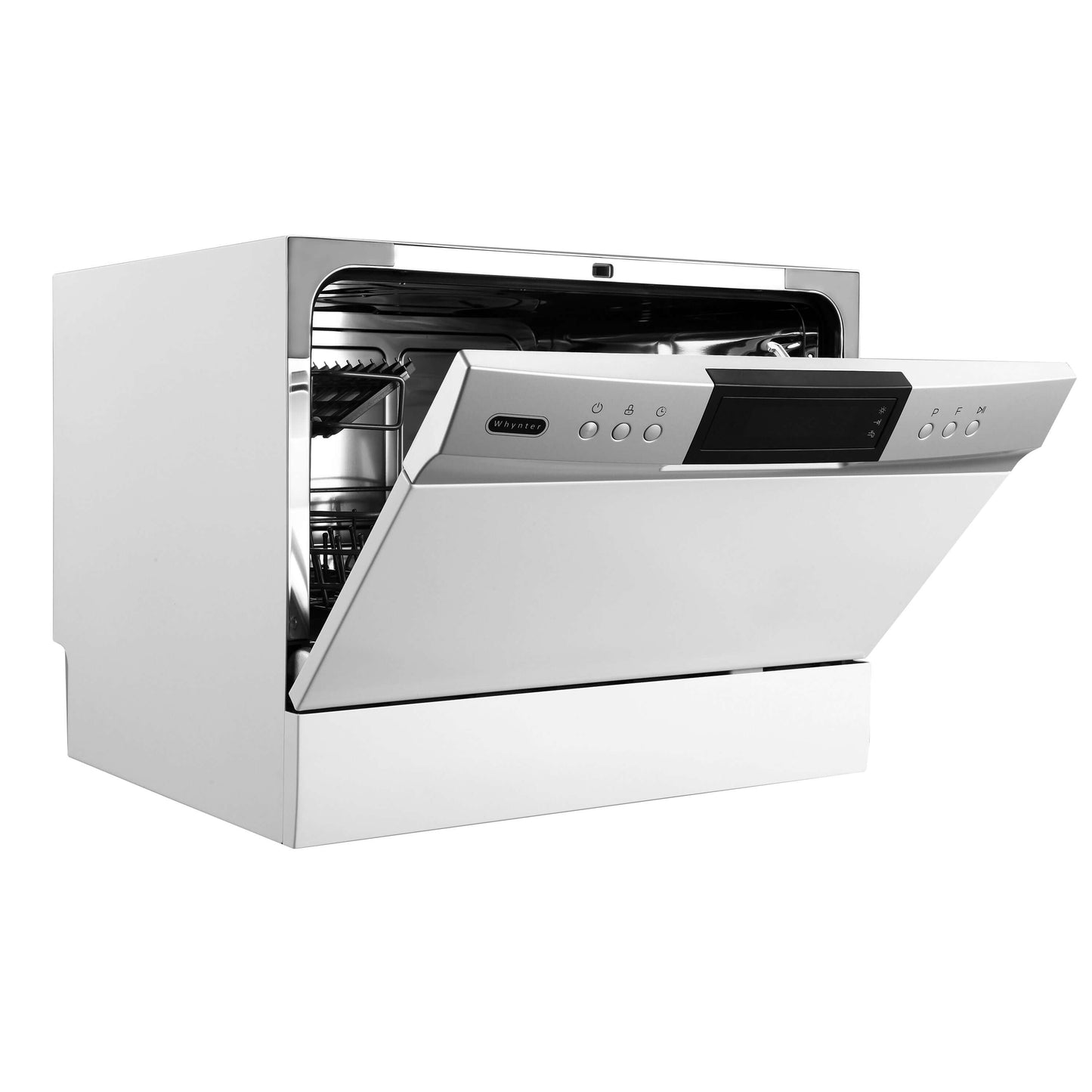 Whynter Countertop Portable Dishwasher 6 place setting LED Energy Star - White