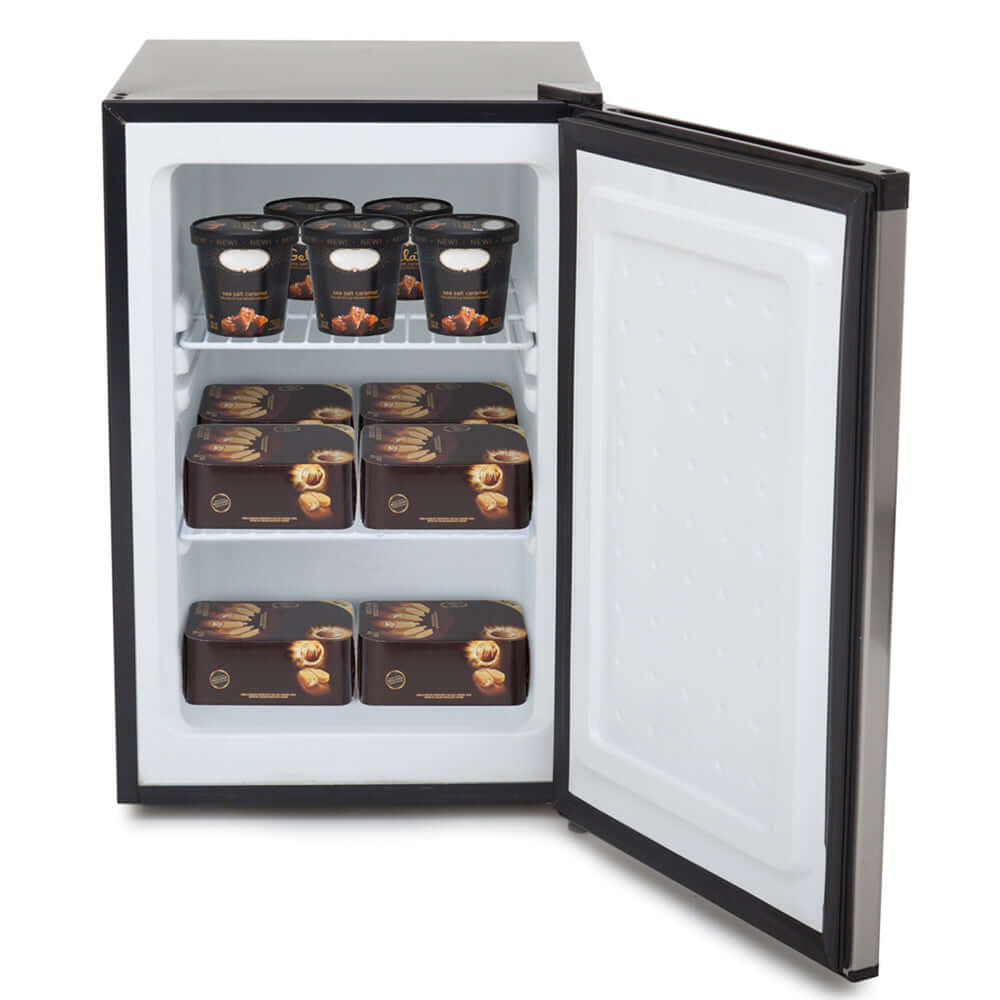 Whynter Energy Star 2.1 cu. ft. Stainless Steel Upright Freezer with Lock