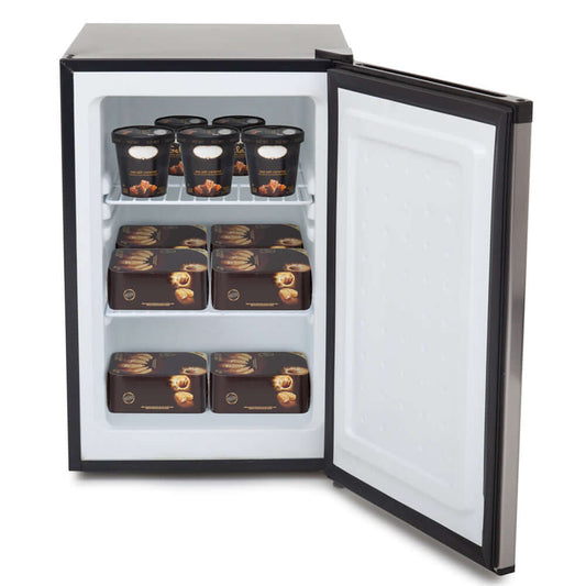Whynter Energy Star 2.1 cu. ft. Stainless Steel Upright Freezer with Lock
