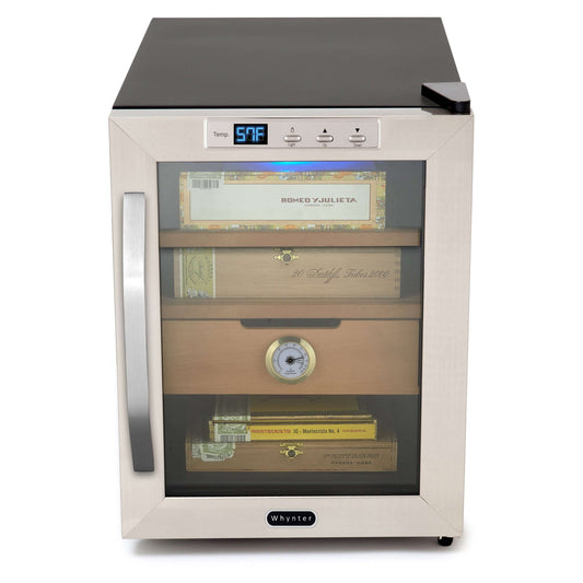 Whynter Stainless Steel 1.2 cu. ft. Cigar Cooler Humidor