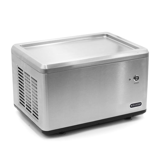 Buy a Wynther Portable Instant Automatic Compressor Ice Cream Maker Frozen Pan Roller in Stainless Steel by Chilled Beverages