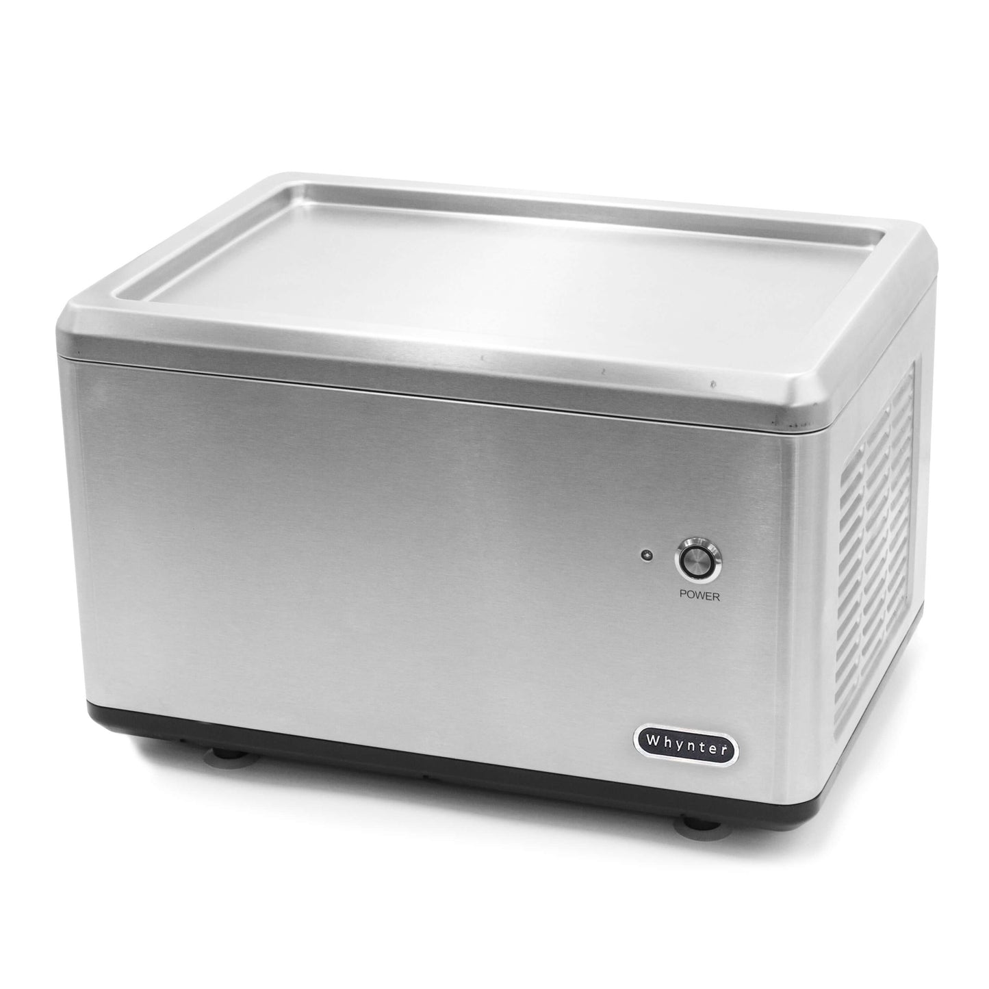 Buy a Wynther Portable Instant Automatic Compressor Ice Cream Maker Frozen Pan Roller in Stainless Steel by Chilled Beverages