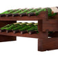 Vinotemp Modular Wine Rack 2 x 6 Bottle, 12 Bottle, Stained