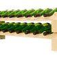 Vinotemp Modular Wine Rack, 2 x 9, 18 Bottle Capacity, Natural
