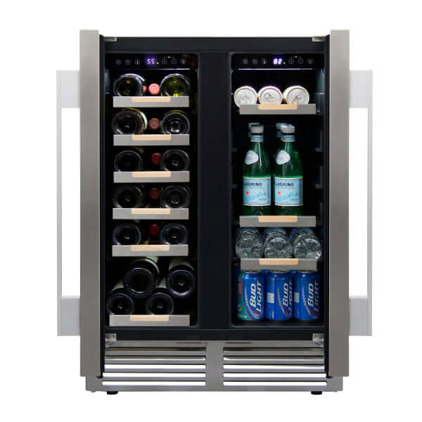 Avanti Elite Series Side by Side Dual Zone Wine & Beverage Cooler